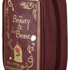 BIOWORLD Bags X Disney Beauty & The Beast Storybook Cosmetic Bag