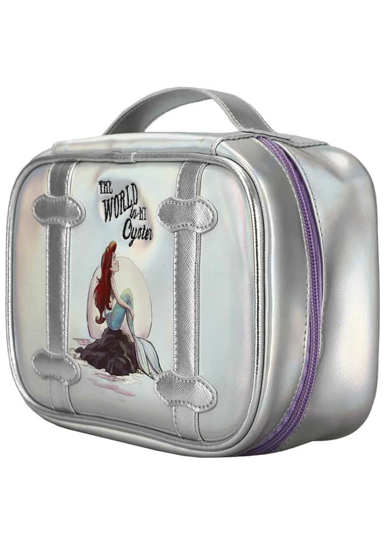BIOWORLD Bags X Disney The Little Mermaid Ariel Cosmetic Bag 5 BIOWORLD Bags X Disney The Little Mermaid Ariel Cosmetic Bag