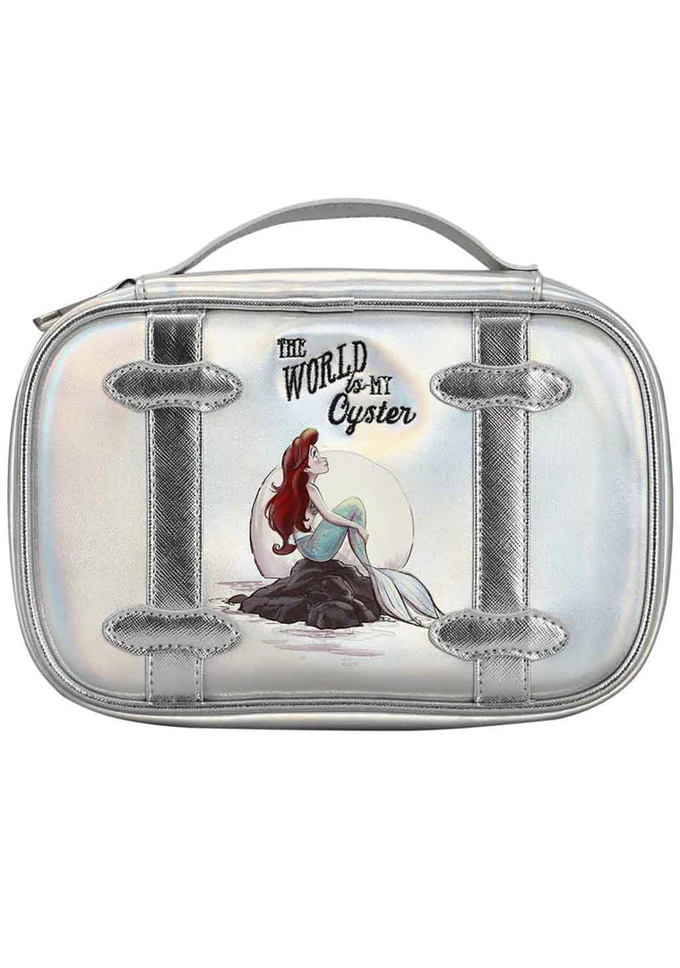 BIOWORLD Bags X Disney The Little Mermaid Ariel Cosmetic Bag 4 BIOWORLD Bags X Disney The Little Mermaid Ariel Cosmetic Bag