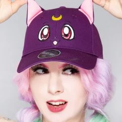 BIOWORLD X Sailor Moon Luna Cosplay Raglan Hat