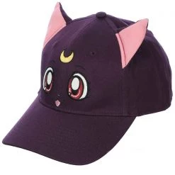 BIOWORLD X Sailor Moon Luna Cosplay Raglan Hat