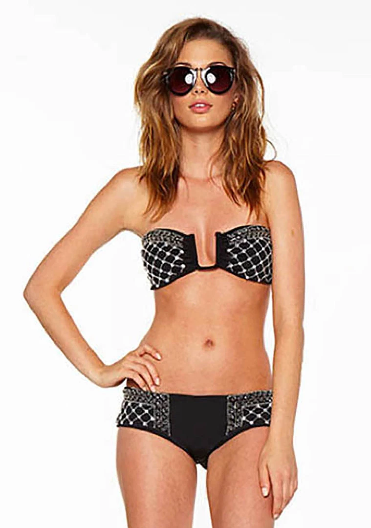 BEACH RIOT Pretty Lights Cash Bandeau Bikini Top 3 BEACH RIOT Pretty Lights Cash Bandeau Bikini Top