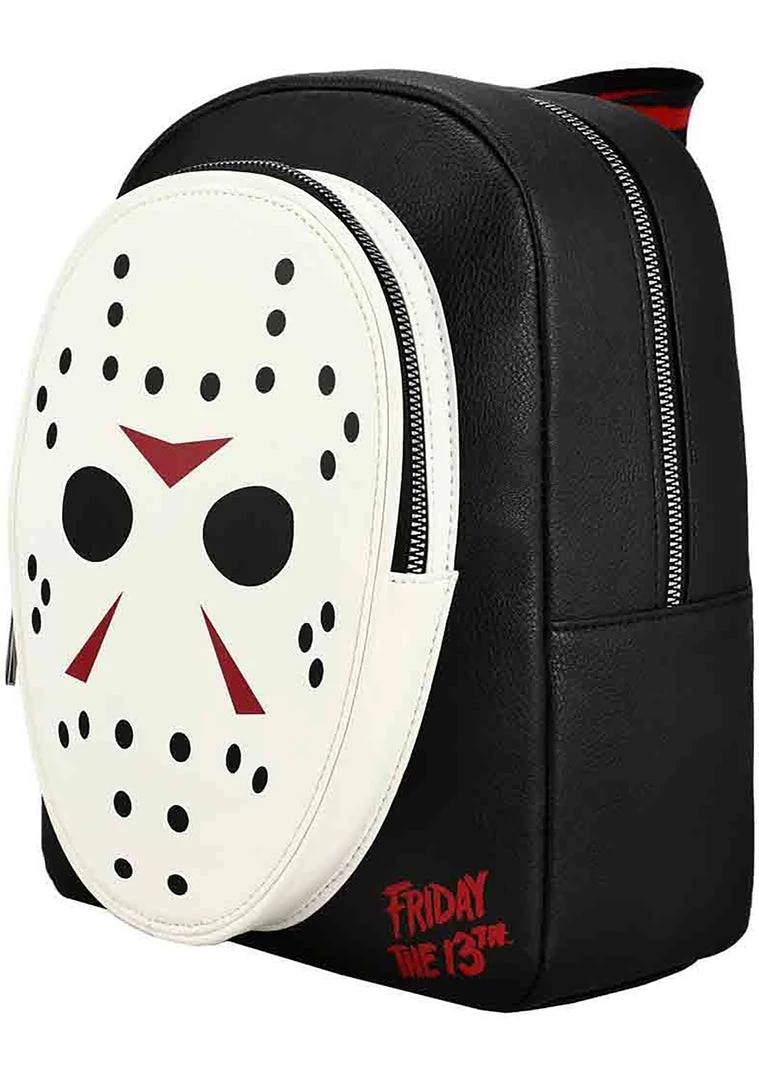 BIOWORLD World Tour X Friday The 13th Jason Glow In The Dark Mini Backpack 5 BIOWORLD World Tour X Friday The 13th Jason Glow In The Dark Mini Backpack