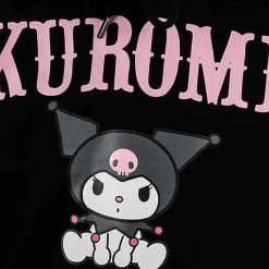 BIOWORLD X Sanrio Kuromi 3D Plush Ears Hoodie