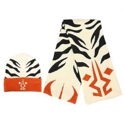 BIOWORLD The Great Fantastic X Star Wars Ahsoka Tano Beanie & Scarf Set