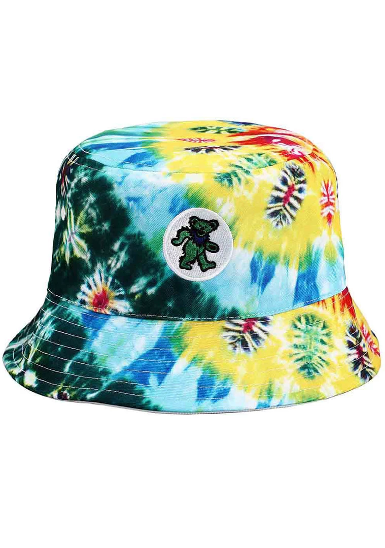 BIOWORLD World Tour X The Grateful Dead Reversible Bucket Hat 6 BIOWORLD World Tour X The Grateful Dead Reversible Bucket Hat