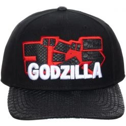 BIOWORLD X Godzilla Kanji Snapback Raglan Hat Accessories