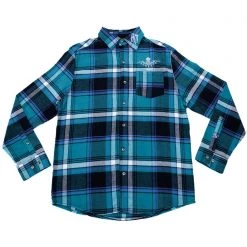 Cakeworthy X Disney Haunted Mansion Foolish Mortals Flannel Shirt