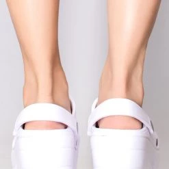 Cape Robbin Shoes Cloud White Platform Clog