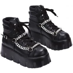 Cape Robbin Chain Effect Platform Boots World Tour