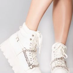 Cape Robbin World Tour Lethal Silence Platform Boots