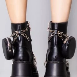 Cape Robbin Dare Me Platform Boots World Tour