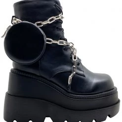 Cape Robbin Dare Me Platform Boots World Tour