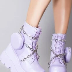 Cape Robbin Guilty Pleasure Platform Boots Shoes