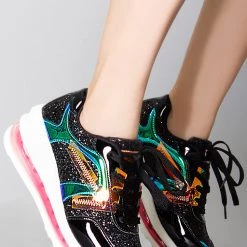 Cape Robbin Ultra Sonic Holographic Sneakers Shoes