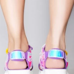 Cape Robbin Video Kid Platform Sandals Shoes