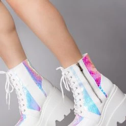 Cape Robbin Liquid Love Platform Boots LASR Exclusives