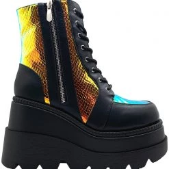 Cape Robbin Radioactive Platform Boots 12 Cape Robbin Radioactive Platform Boots