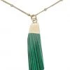 Charged Wisdom Malachite Gemstone Necklace New