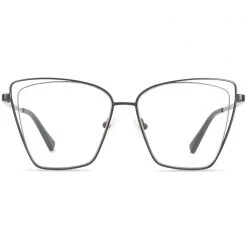 DIFF Eyewear The Great Fantastic Becky III Blue Light Glasses In Matte Black