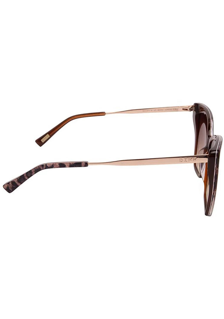 DIFF Eyewear Becky II Sunglasses In Leopard Tortoise/Brown The Great Fantastic 7 DIFF Eyewear Becky II Sunglasses In Leopard Tortoise/Brown The Great Fantastic