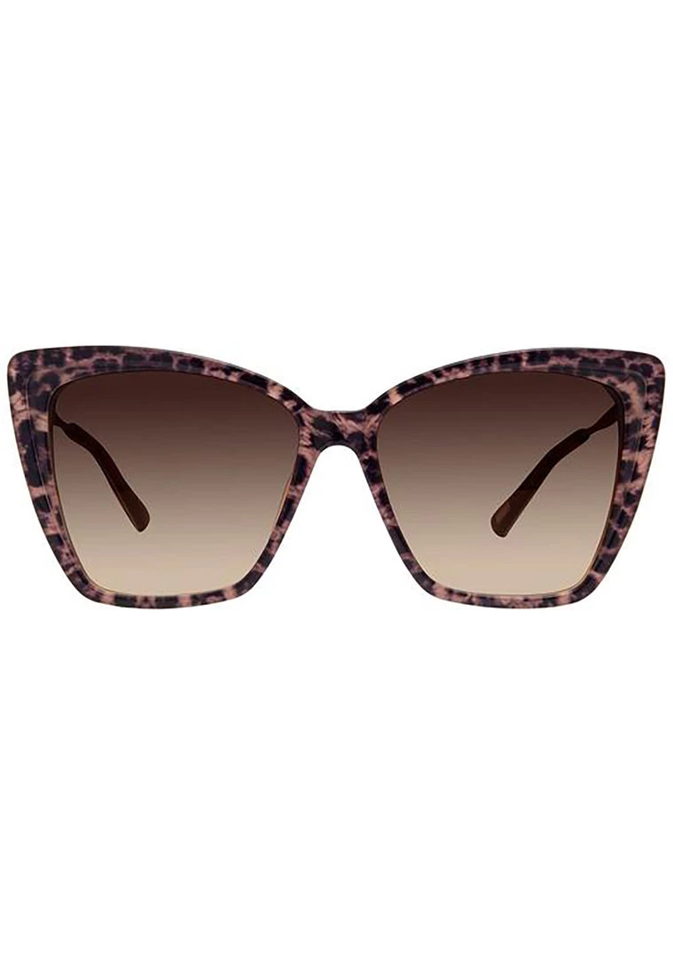 DIFF Eyewear Becky II Sunglasses In Leopard Tortoise/Brown The Great Fantastic 5 DIFF Eyewear Becky II Sunglasses In Leopard Tortoise/Brown The Great Fantastic