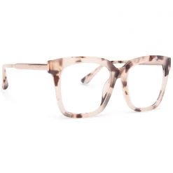 DIFF Eyewear Bella Blue Light Glasses In Cream/Tortoise The Great Fantastic