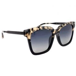DIFF Eyewear Tea Room Cinema Bella Polarized Sunglasses In Grey Fade/Smoke Gradient