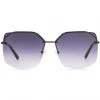 DIFF Eyewear Bree Sunglasses In Black/Grey Gradient