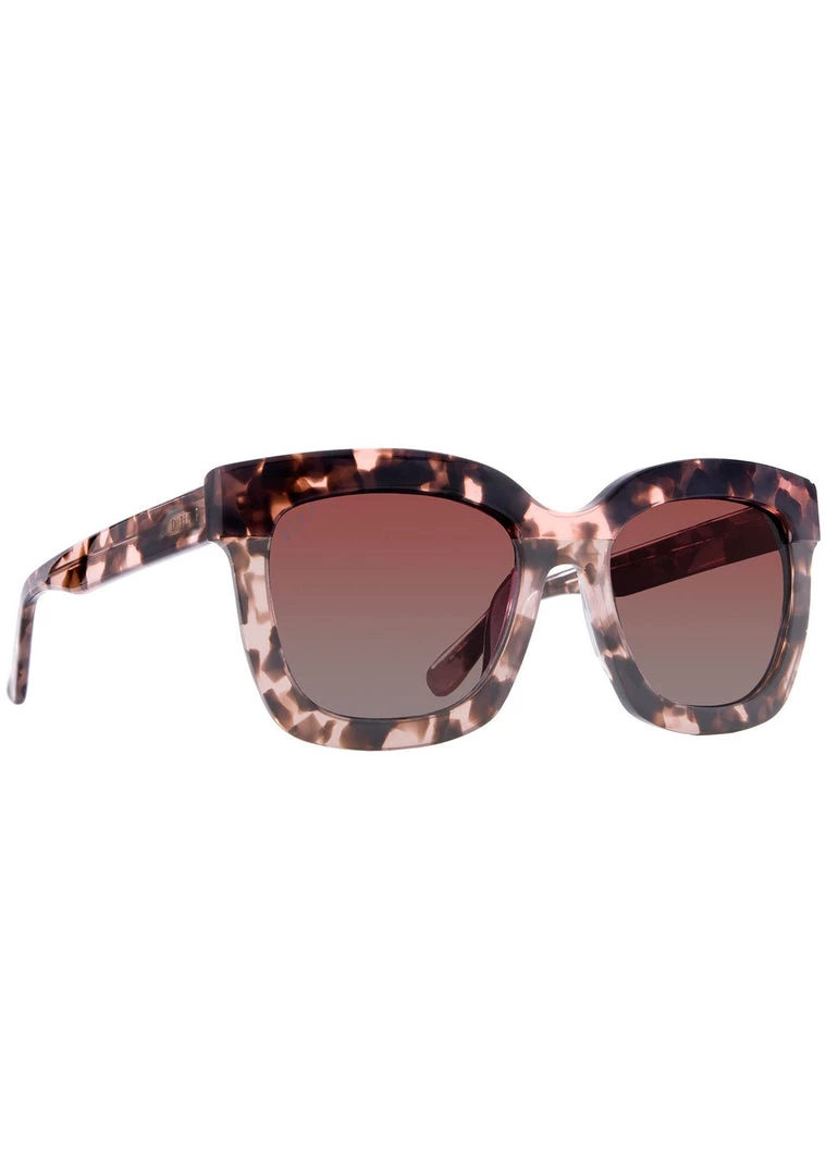 DIFF Eyewear Carson Polarized Sunglasses In Himalayan Tortoise/Rose Gradient 4 DIFF Eyewear Carson Polarized Sunglasses In Himalayan Tortoise/Rose Gradient