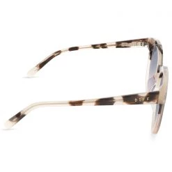 DIFF Eyewear New Gemma Sunglasses In Cream Tortoise/Sandstone Grey Gradient Flash 8 DIFF Eyewear New Gemma Sunglasses In Cream Tortoise/Sandstone Grey Gradient Flash