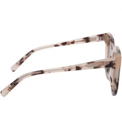 DIFF Eyewear Gia Sunglasses In Cream Tortoise/Grey Tea Room Cinema
