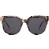 DIFF Eyewear Gia Sunglasses In Cream Tortoise/Grey Tea Room Cinema
