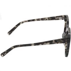 DIFF Eyewear Gia Sunglasses In Espresso Tortoise/Grey Tea Room Cinema