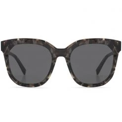 DIFF Eyewear Gia Sunglasses In Espresso Tortoise/Grey Tea Room Cinema