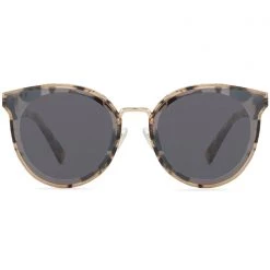 DIFF Eyewear Jules Sunglasses In Himalayan Tortoise/Grey