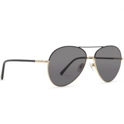 DIFF Eyewear Knox Sunglasses In Gold/Grey The Great Fantastic
