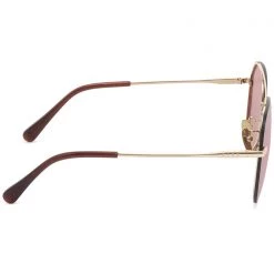 DIFF Eyewear Lenox Sunglasses In Gold/Chestnut Flash The Great Fantastic