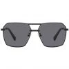 DIFF Eyewear Nolan Sunglasses In Black/Grey
