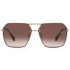 DIFF Eyewear Tea Room Cinema Nolan Sunglasses In Gold/Brown Gradient