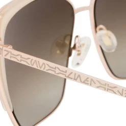 DIFF Eyewear Tea Room Cinema X Star Wars Princess Leia Polarized Sunglasses In General Gold/Brown Gradient