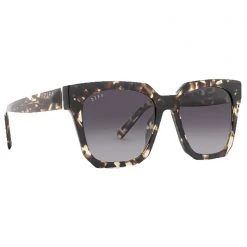 DIFF Eyewear Jessie Polarized Sunglasses In Espresso Tortoise/Gray Gradient The Great Fantastic