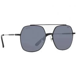 DIFF Eyewear The Great Fantastic X H.E.R. Paradise Sunglasses In Black/Gray Mirror