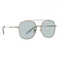 DIFF Eyewear X H.E.R. Paradise Sunglasses In Gold/Mint Green The Great Fantastic