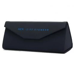 DIFF Eyewear The Great Fantastic X H.E.R. Driver Sunglasses In Black/Blue To Orange Flash