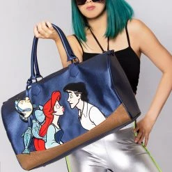 Danielle Nicole X LASR Exclusive Disney Little Mermaid Kiss The Girl Weekender Bag LASR Exclusives
