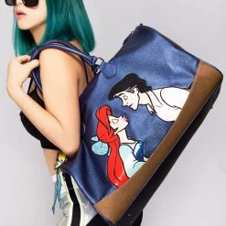 LA Style Rush Sales 15 Danielle Nicole X LASR Exclusive Disney Little Mermaid Kiss The Girl Weekender Bag LASR Exclusives