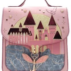 LA Style Rush Sales 11 Danielle Nicole X Harry Potter Hogwarts Castle Sunset Mini Backpack New