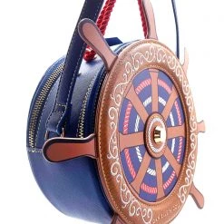 Danielle Nicole New X Disney Little Mermaid Prince Eric Nautical Wheel Crossbody Bag