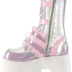 Demonia Mad World Lovesick Platform Boots